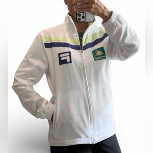 FILA 2025 Official BNP Paribas Open Tennis Windbreaker | Men’s XS (Unisex)